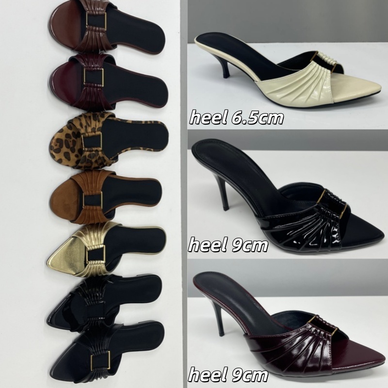 2026 Free Shipping Babylone Sandal Designer Mules Beach Colorful Vacation Babylone Slides Leopard Print Slipper For Women Leather Summer Shoes Casua