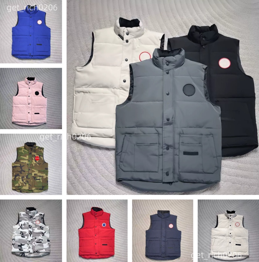 Men Vests Puffer Jacket Luxury Brand Winter body Gilet puffer Vest Designer Men Jacket Mens Womens Waistcoat Bodywarmer Jacket Sleeveless Outdoor Wa