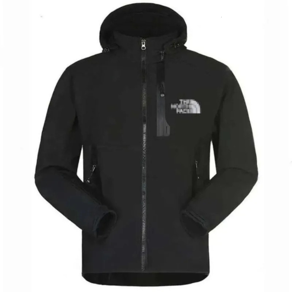 Designer Men's Windproof Jacket with Letter Embroidery Outdoor Hooded Coat Women's Raincoat Urban Fashion Waterproof and Rainproof Hiking
