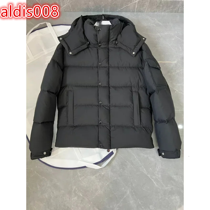 High Quality Winter Puffer Jacket Warm Windproof Breathable Street Sporty Style Men's Made of Durable Canvas