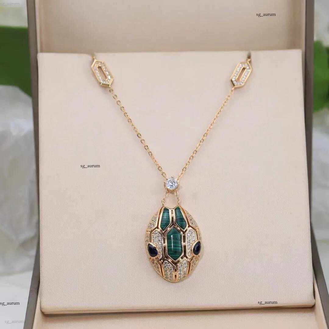 Collier de créateur classique avec pendentif tête de serpent, bijoux Design pour femmes, chaîne de clavicule de luxe