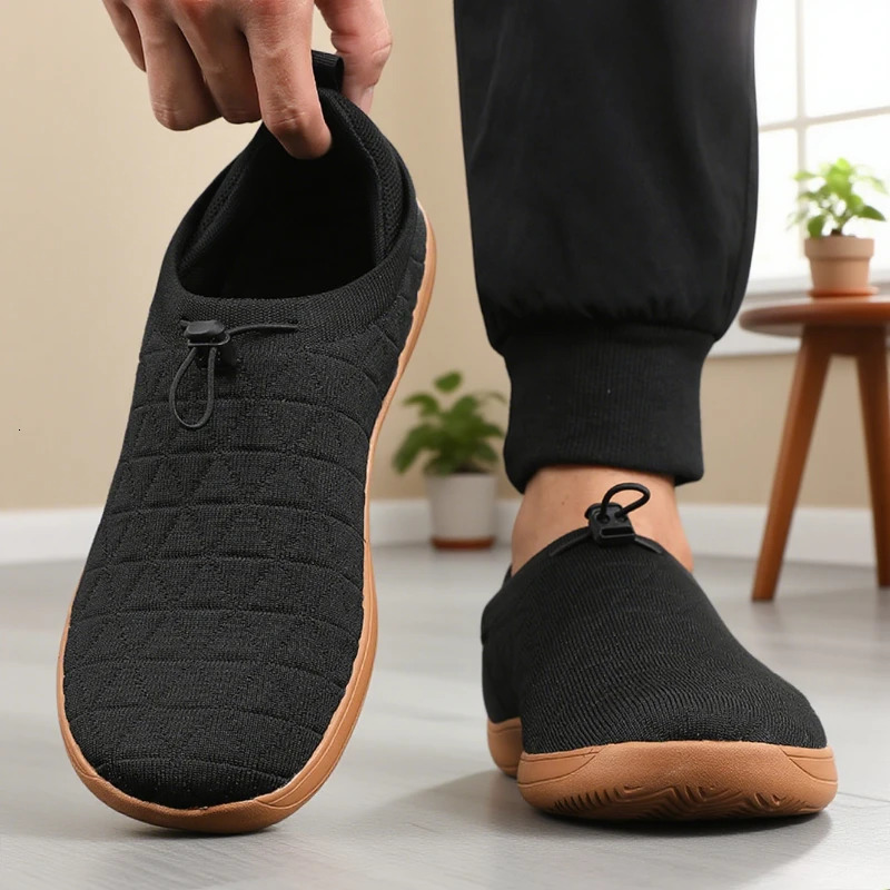 Men's Barefoot Shoes Wide Toe Box Minimalist Anti Slip Walking Shoes Lightweight Breathable Running Sneakers Tnis Masculino 260910