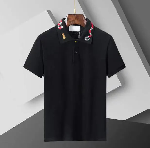 Mens Polo Shirt Designer Man Fashion Horse T Shirts Casual Men Golf Summer Polos Shirt Embroidery High Street Trend Top Tee Asian size M-3XL