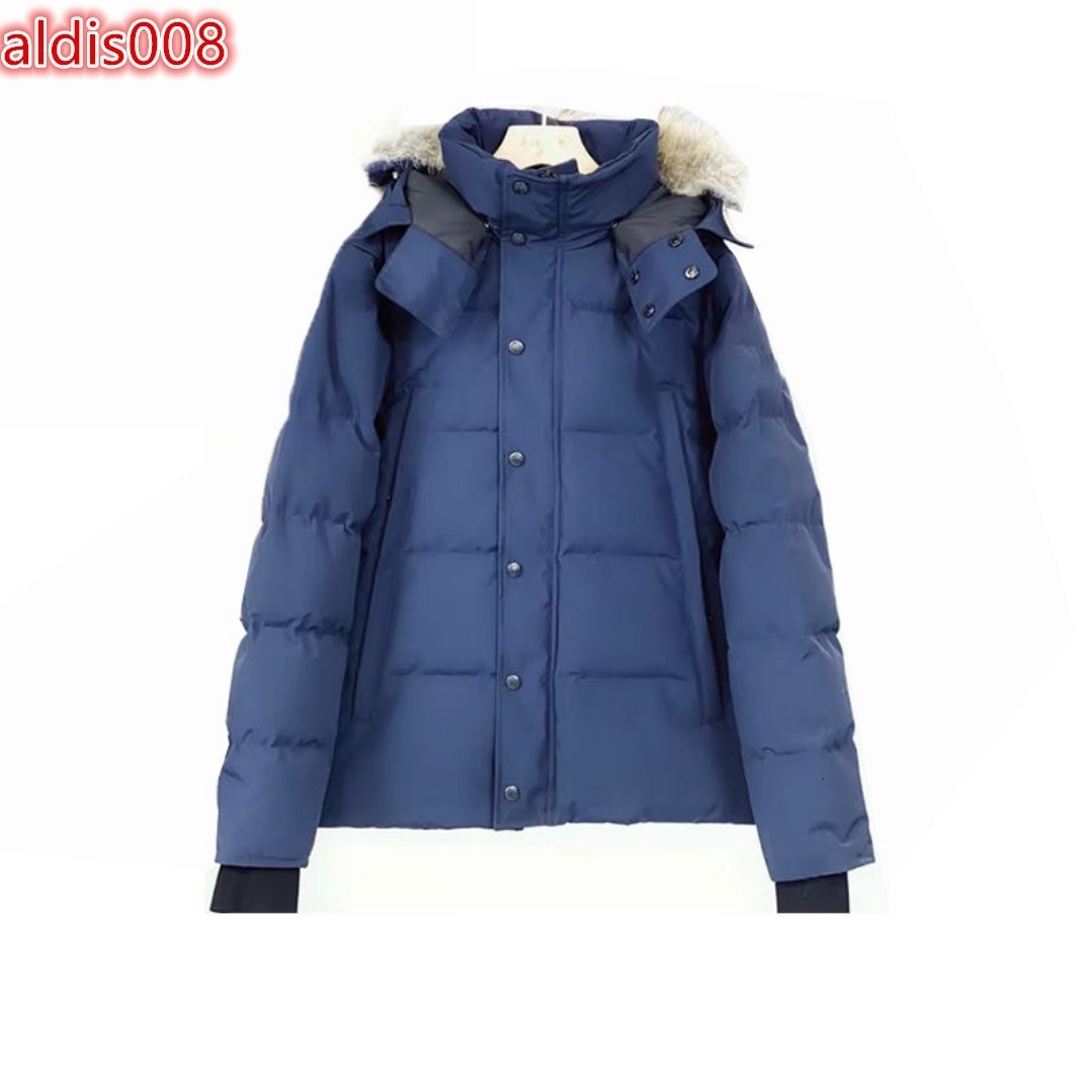 Custom High Quality Men's Winter Down Jacket with Pocket Shiny Water-Repellent Plus Size Breathable Down Coats