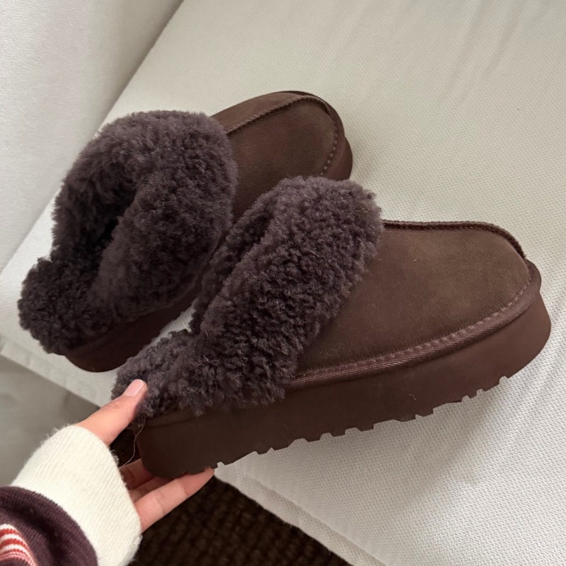 Designer slippers sandals plush Classic 7 style Men's and Women's outdoor 8 Boots Classic winter warm chestnut 9 snow Boots beach sandals