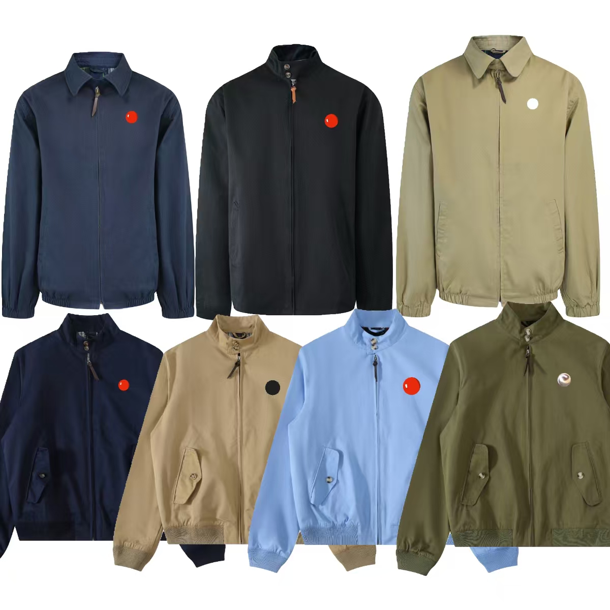 Men's Jackets cut four color campus designer jacket style collar men women jacket outerwear piece made of 100% pure cotton designed with loo
