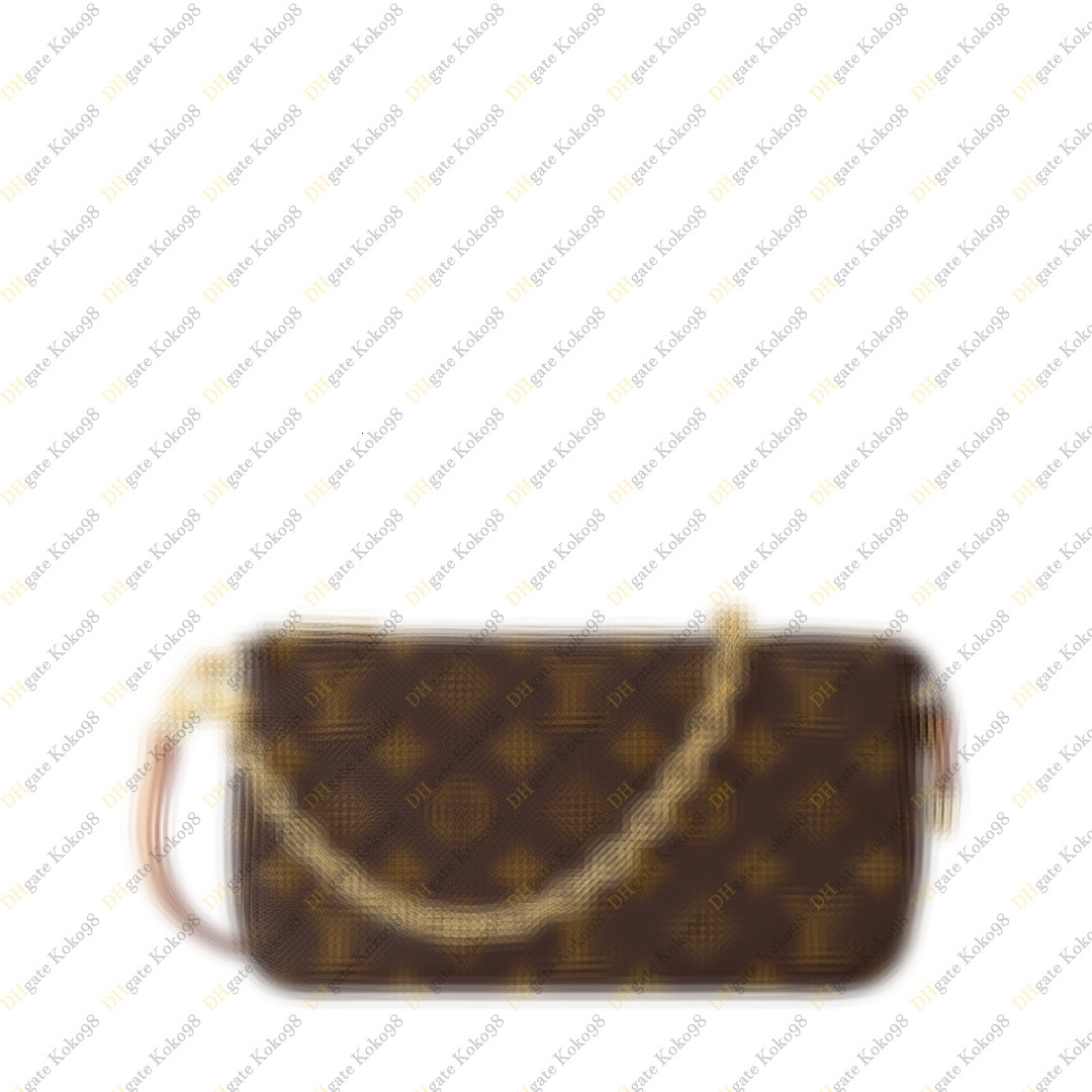 Genuine Leather Designe Women Luxury Crossbody Bag Cosmetic Chain Bag TOP Mirror Quality M82766 N40915 Pochette Accessoires Wallet Ladies Shoulder B