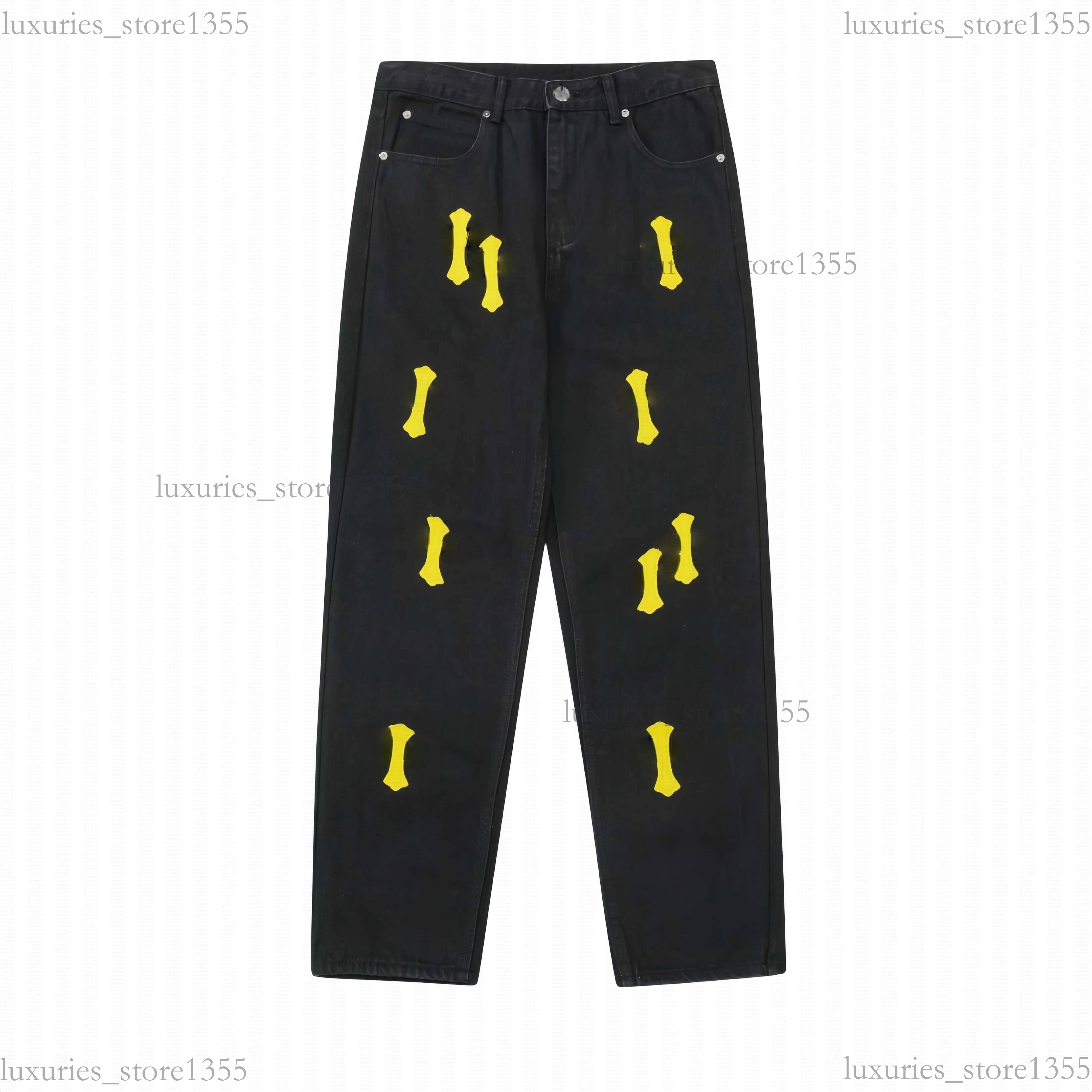 Chromed Jeans Baggy Jeans Stacked Shorts Skinny High Quality Luxury Embroidery Denim Slim Fit Heartity Cross Pants Joggers Ch Hoodie Heartity Pants