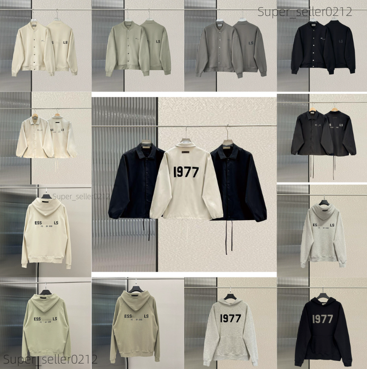 men jacket Essential Jacket casual jacket mens 1977 tracksuit autumn winter jacket fashion designer men classic top quality coat letters streetwear