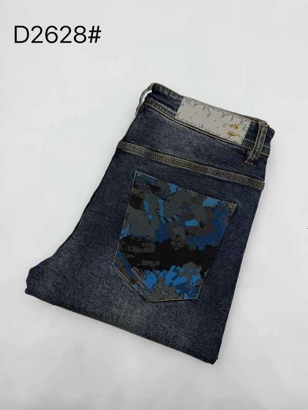 men designer jean G brand spring-summer new men's clothing D style men's straight-leg jeans light luxury trendy brand versatile casual pan
