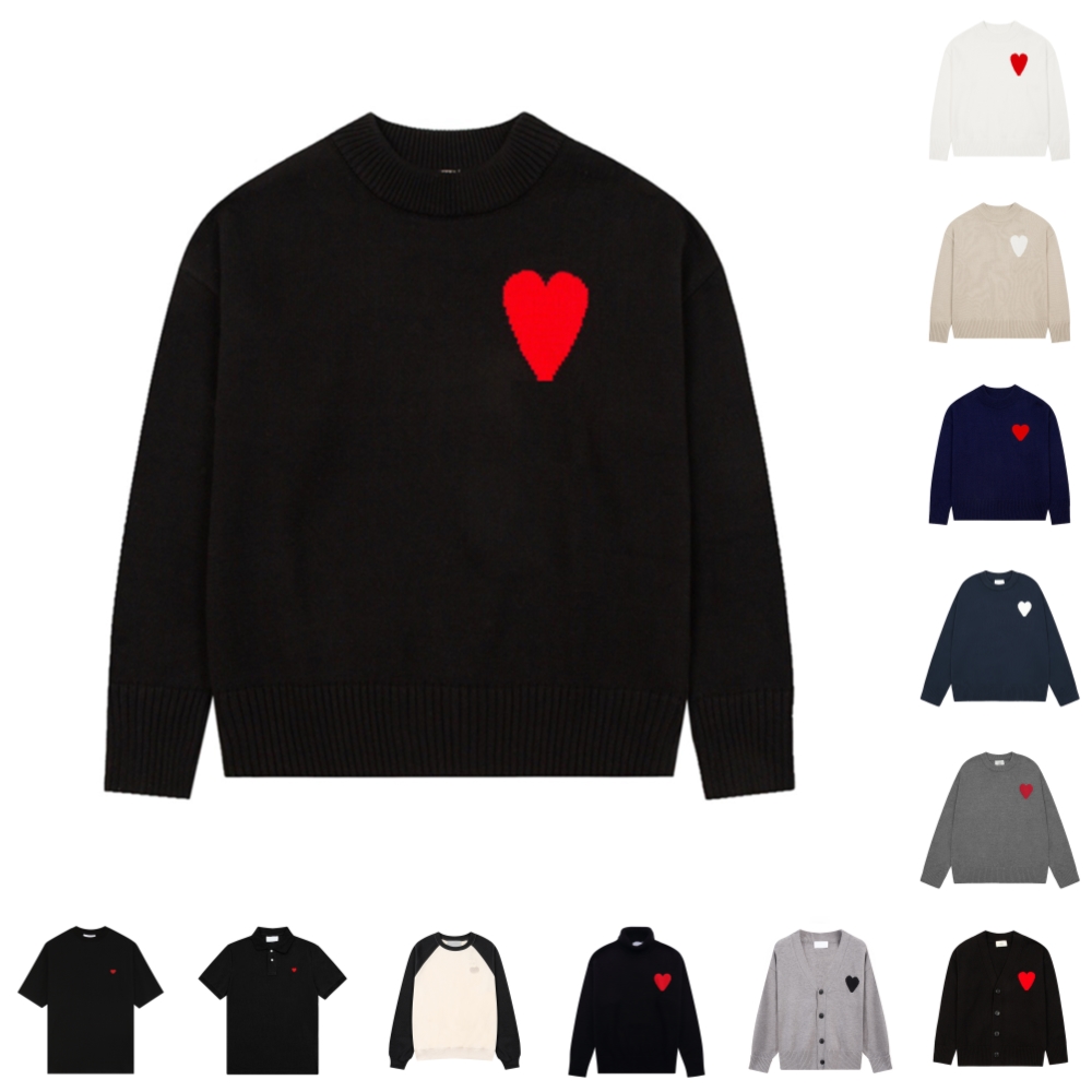 Pull pour hommes Paris Designer Cardigan Pull d'hiver Chemises à manches longues Femmes Tricots Sweat-shirt Luxe France Tricot Tops Manteaux chau