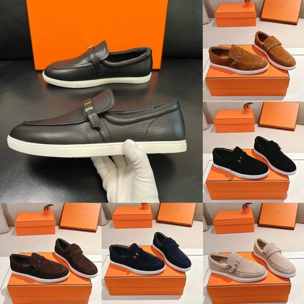 Shoe Designer Luxury Boat Leather Slip On Flat Casual Womens Fashion Street Party Gold Silver Modern Trendy Sale Hot Spring Summer Lady Adult Outdoo