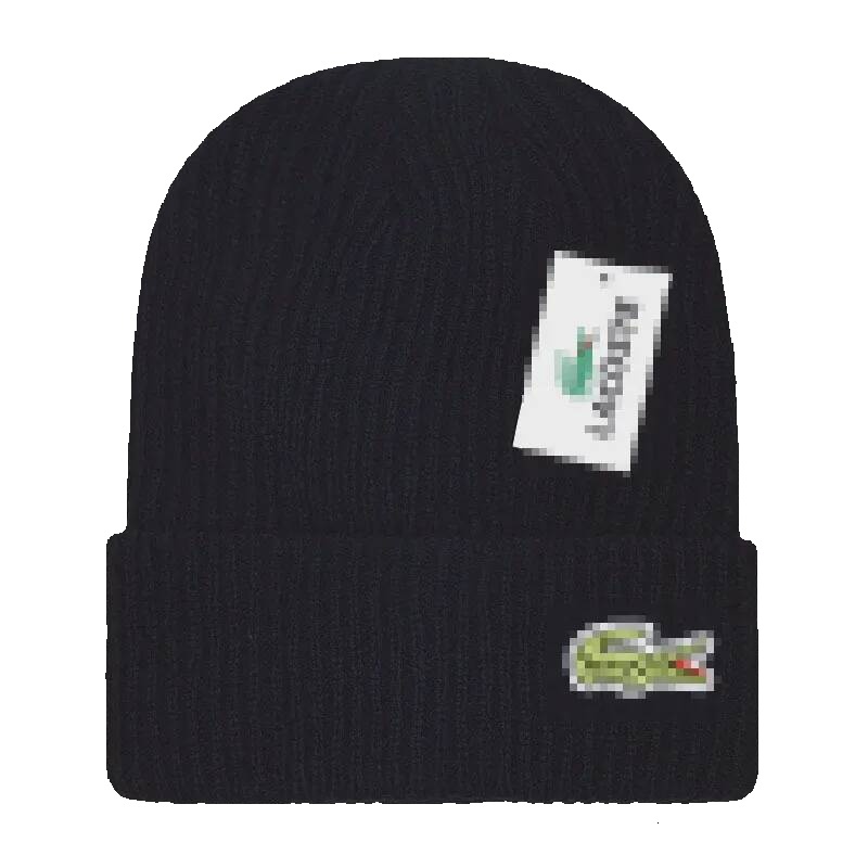 Lacoosste Design Outdoor Crocodile Ski Mens Womens Designer Beanie Cap Fashion Warm Multi Functional Knitted Hat New 12