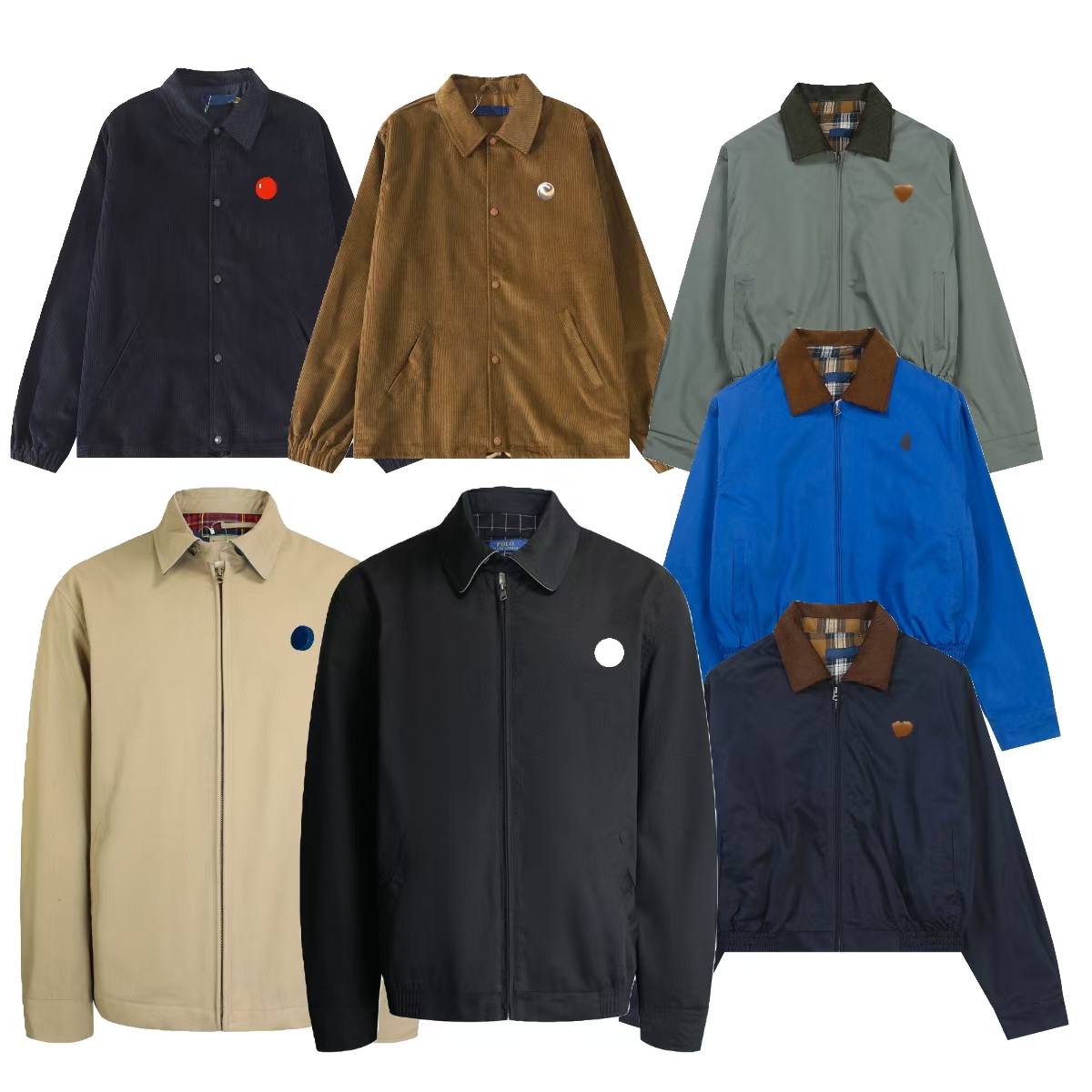 Men's Jackets designer men women jacket outerwear piece made of pure cotton designed with loose fit suitable Vintage Classic Style High Quality