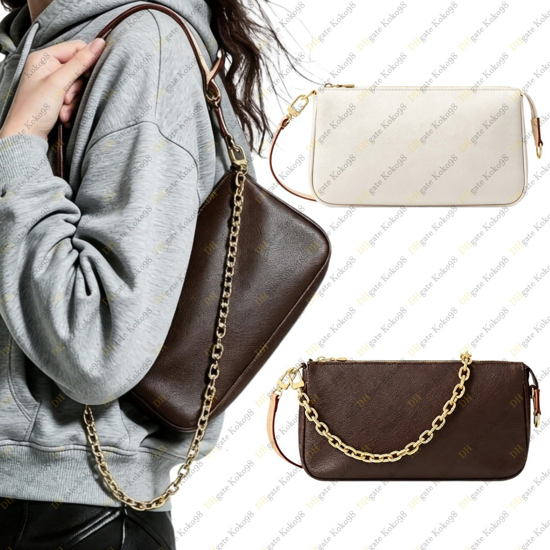 Designe Women Luxury Crossbody Bags Cosmetic Chain Bag TOP Mirror Quality Handbag M82766 N40915 Pochette Accessoires Wallet Ladies Shoulder Bag Pouc