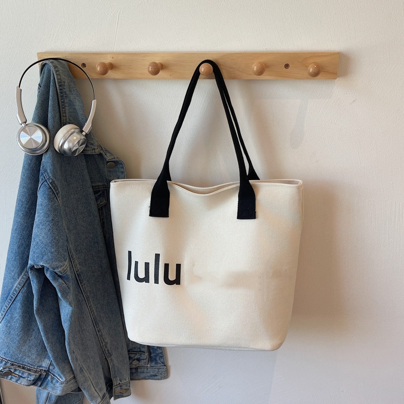 Designer Bags Mens Womens Fiess Handheld Yoga Large Capacity Short Distance Travel Bag Canvas Tote Bag Portable Bag With Dry Women Clothes lulualoba