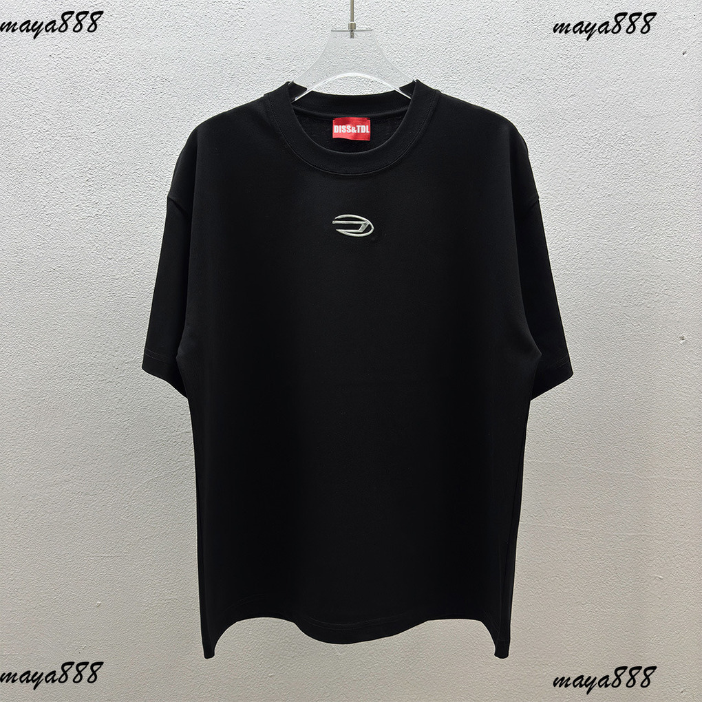 Disellyness Shirt 5A Designer Shirt Summer Niche Trend Brand T-Shirt Short Sleeve Mens T-Shirt Loose Mens T-Shirt Oversize Couple Print Cotton Graph