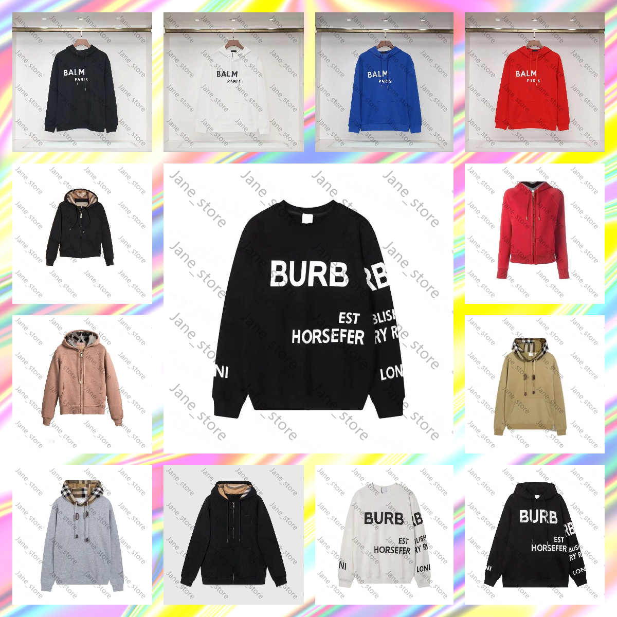 10A New Fashion Mens Hoodies Designer Pullover Zipper Sweatshirts Sweater Street Sweatshirts Men and women with the same style Embroidery hoodie clo