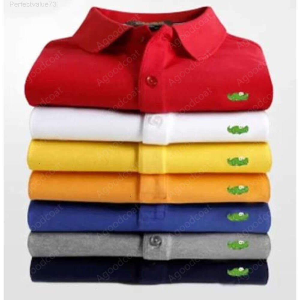 Designer T Shirts For Mens Polo Shirt Fashion Top Luxury Paul Short Embroidery Short-Sleeve Solid Polo Slim Fit Mens Clothing Camisas Polos Shirt S-
