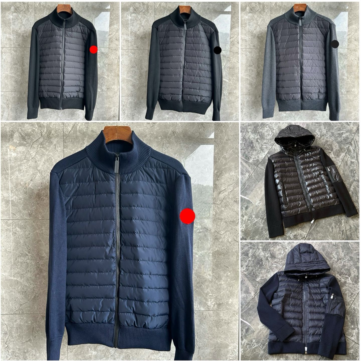 Desinger jackets men puffer jacket mens coats High quality Ultra-light down jacket embroidery epaulet zipper outwear windbreaker jacket mens autumn