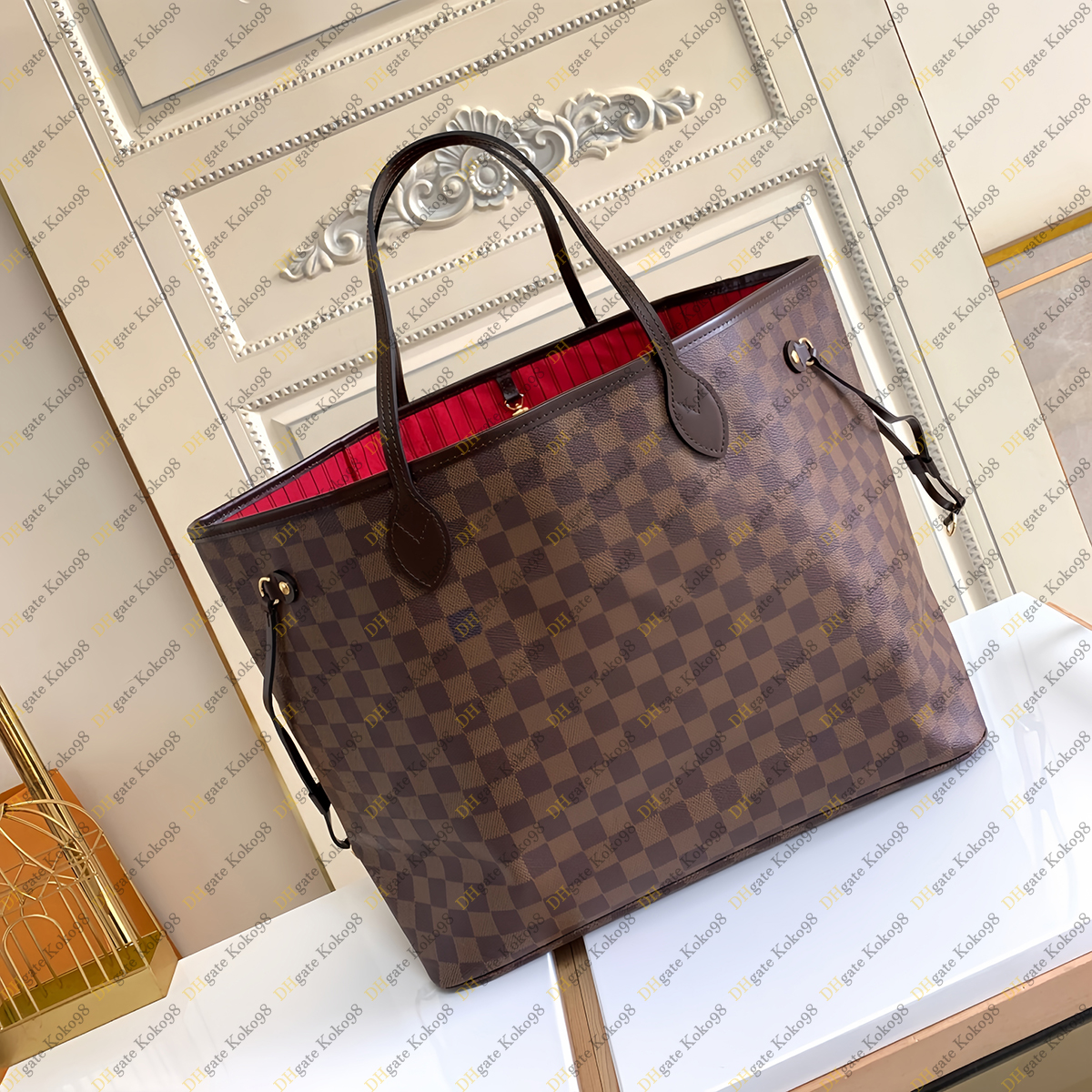 Designer Luxury Trends Neverbagfull Women Loouisvuton Totes Shopping Womens Highest Quality LVGenuine Leather Ladies Crossbody Shoulder Bag No Box L