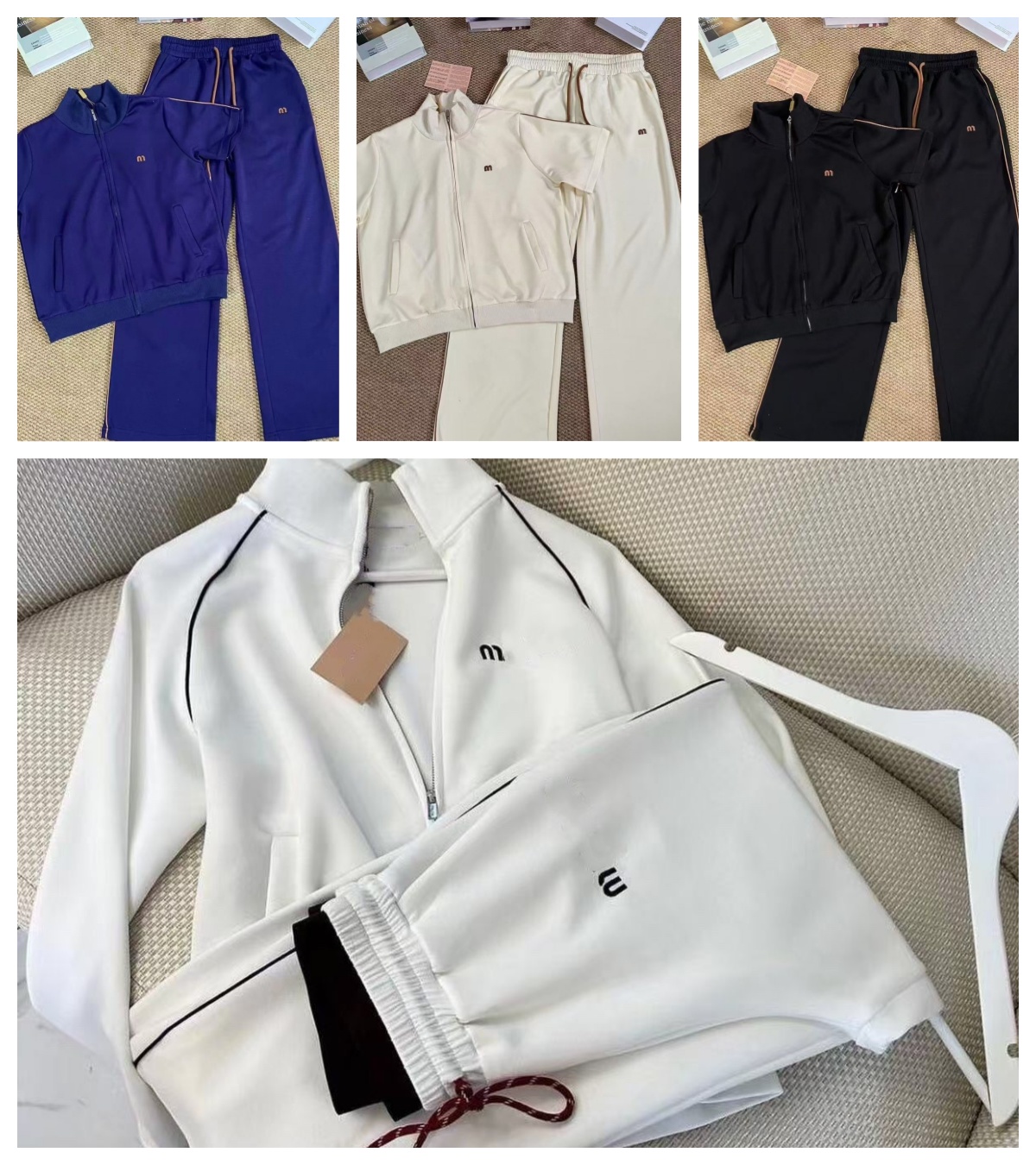 Tracksuit women designer tracksuits womens set loose long sleeve gym unisex casual sports sweats tops women sweatsuits yoga sets letter coat and pan