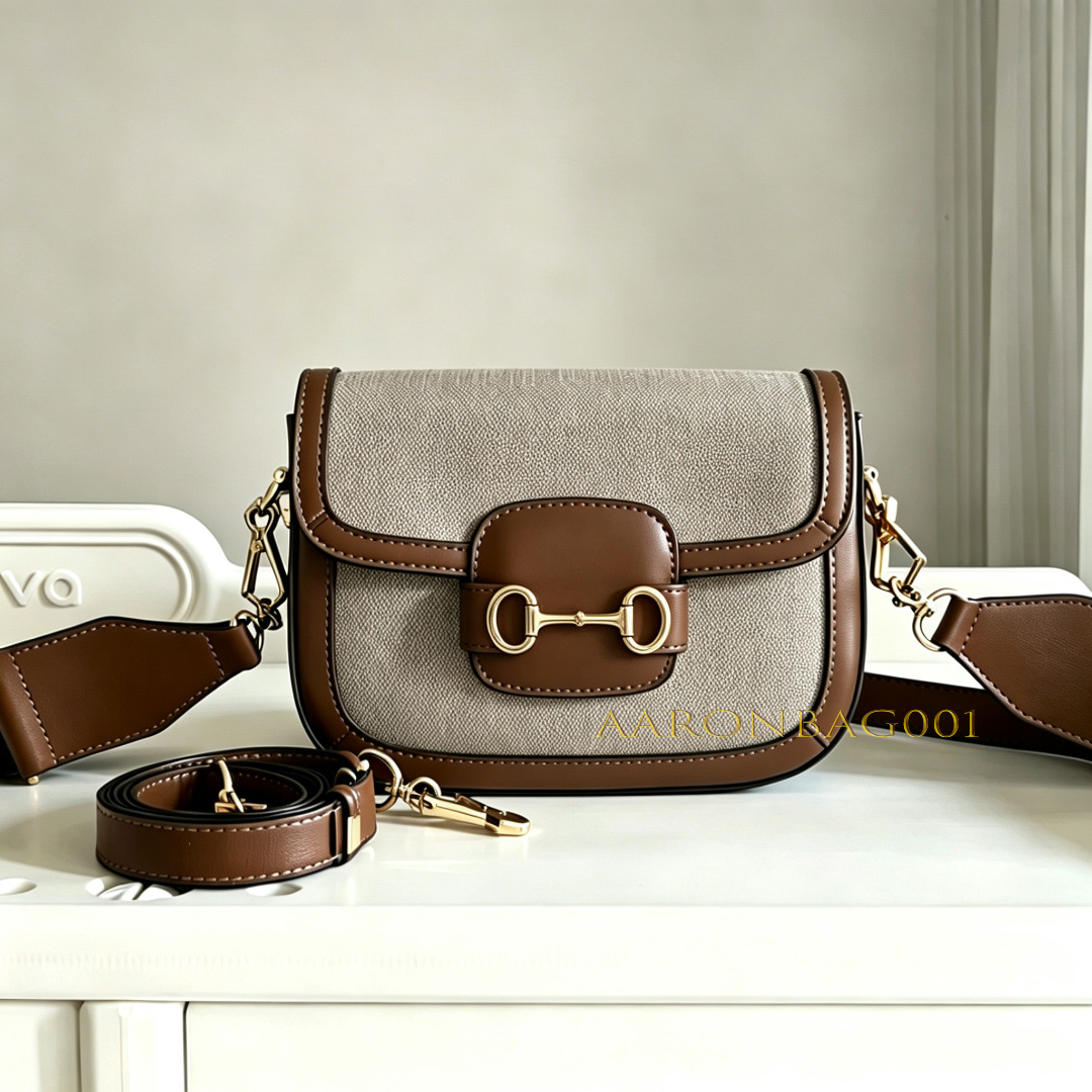 10A Designer bag Luxury bag horsebite 1955 bag messenger vintage bag mini bag high quality classic purse Genuine Leather Horse-bit fastening design