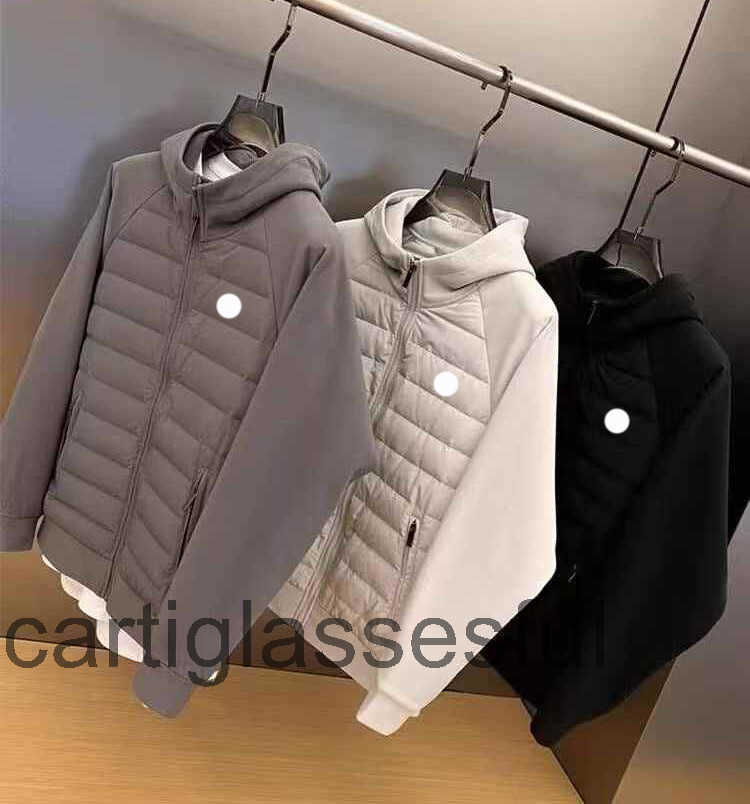 Designer Mens Jackets Hoody Coat Mens Jacket QR Code Cotton Autumn Spring Casual Jackets For Man Zippers Full-Zip Hiking Travel Windproof Male Outwe