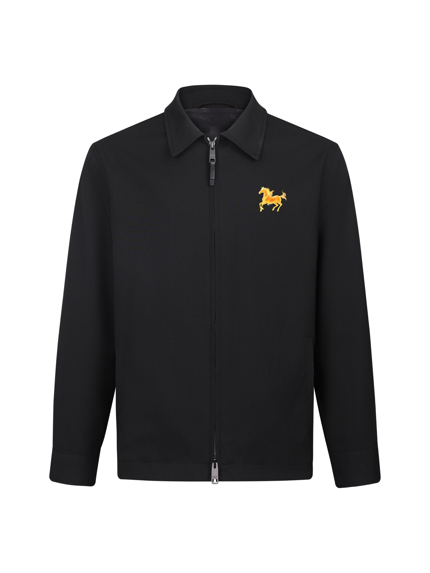 Stitched Emblem Bloomsbury Sport Coat Premium Mixed Wool & Cotton Material, 310gsm Weighted Cloth-Br