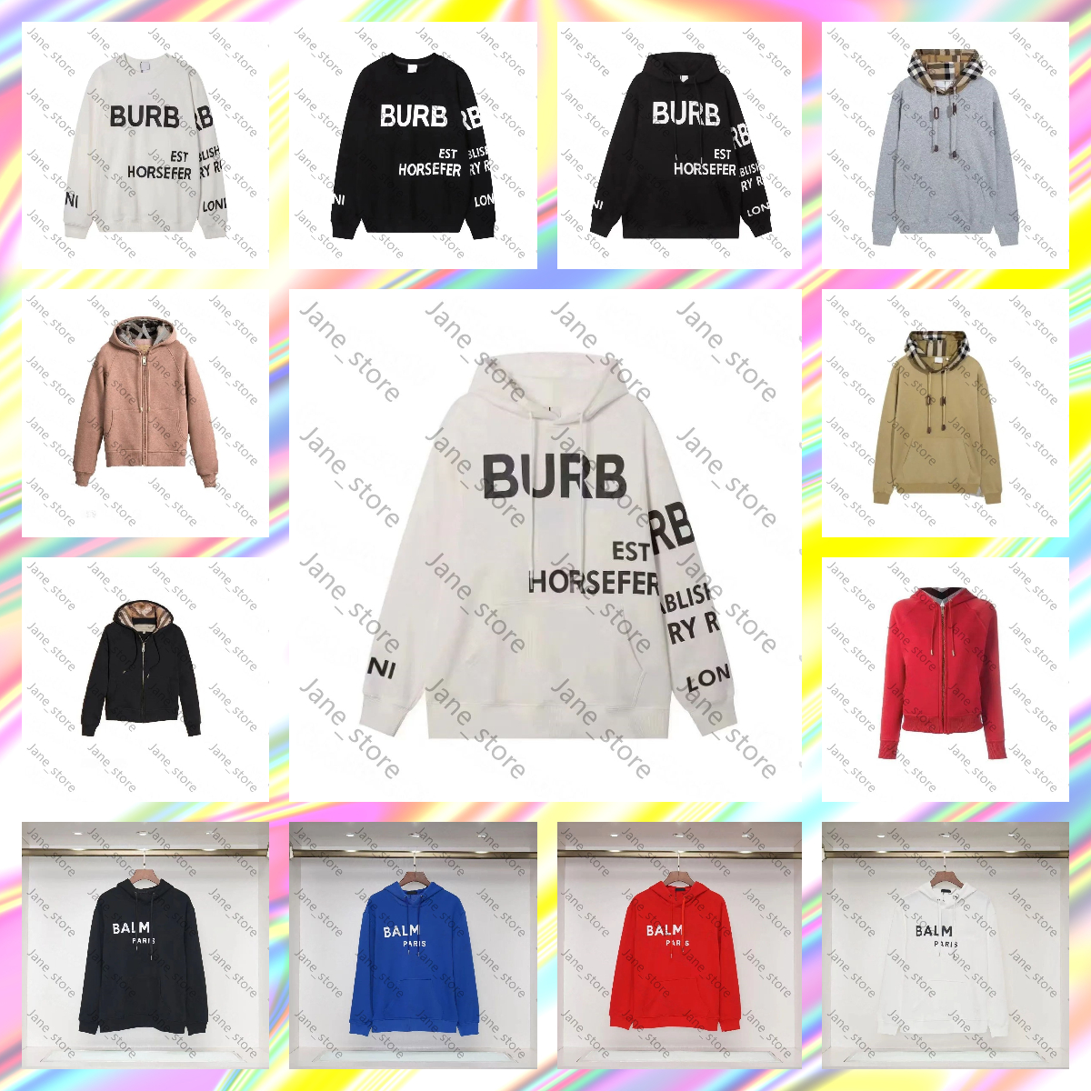 10A New Fashion Mens Hoodies Designer Pullover Zipper Sweatshirts Sweater Street Sweatshirts Men and women with the same style Embroidery hoodie clo