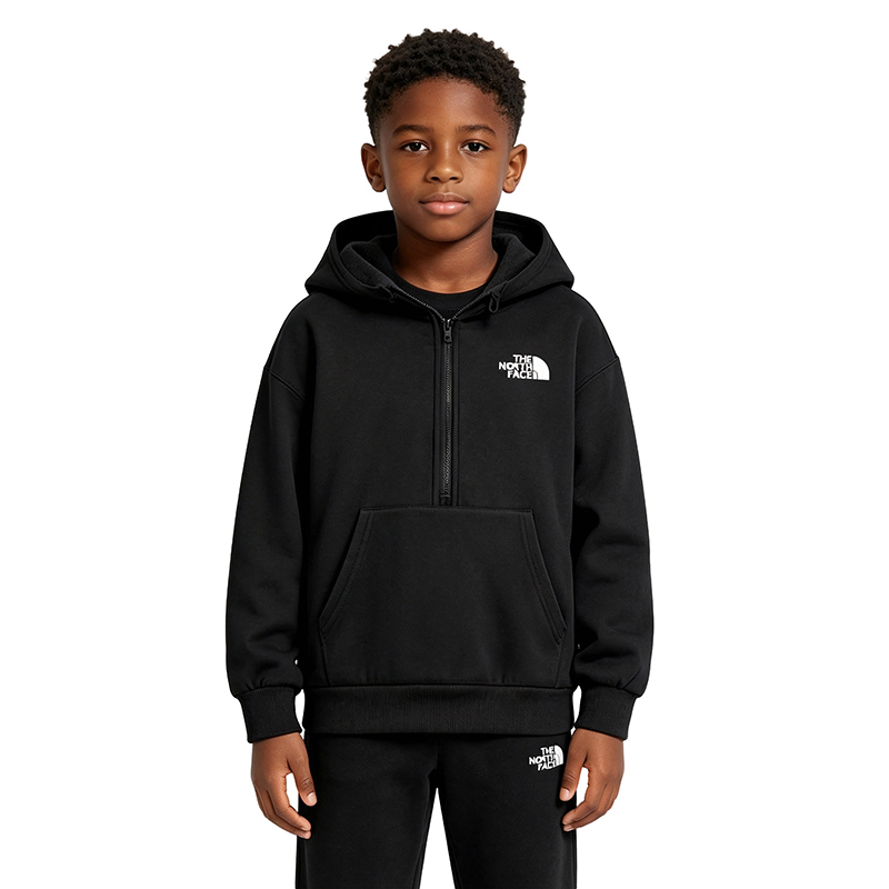 Toddler Boys Fleece Tracksuit Set Warm Winter Designer Kids Clothes Baby Clothing Set Children Crewneck Solid Sportsuit Outfits