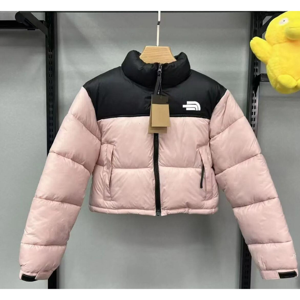 Women Puffer Jacket 1996 Coat Embroidery Winter Puffer Jacket Puffer Jackets Embroidery Thickened Quilted Parka Coat With Hood Fleece Jacket NF