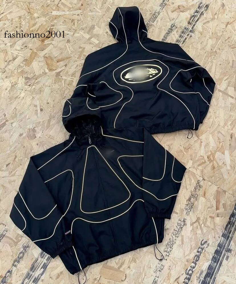 Cortely Jacket Designer Luxury Brand Trendy Premium Cortez Jackets Mens Womens High Quality Daily Wear Fashion Streetwear Graphic Print Casual Crote