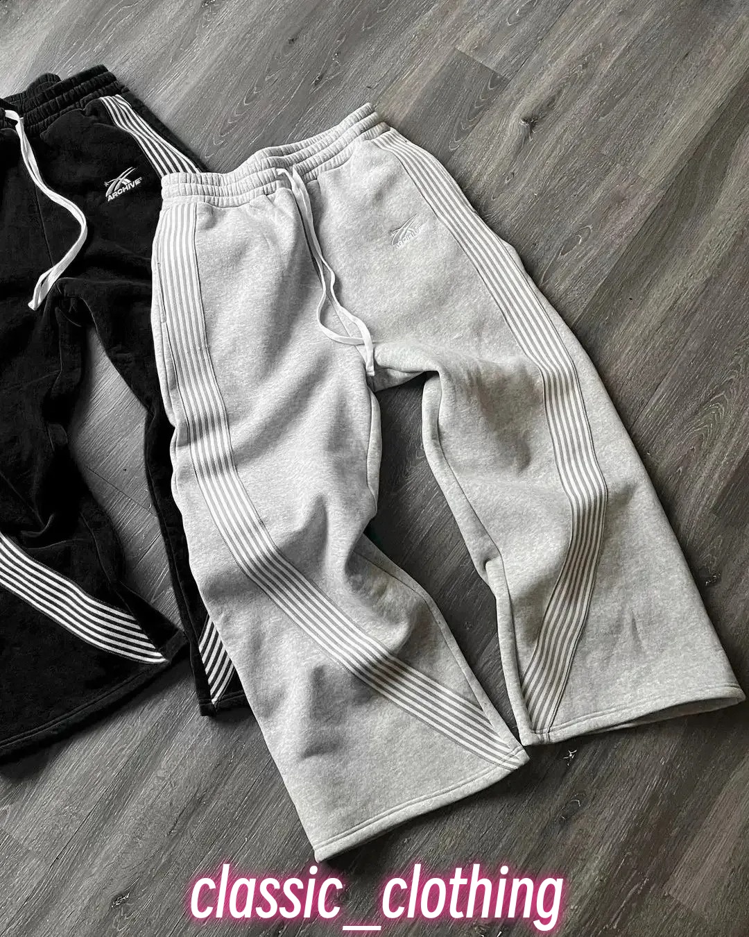 Y2k Embroidered Gray Casual Pants Camo Functional Tactical Mens Premium Jogging Drawstring Sweatpants 240911