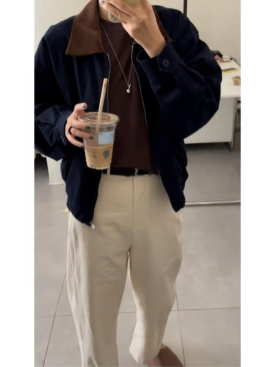 Veste Polo matelassée classique pour hommes, manteau d'extérieur chaud avec broderie de haute qualité, résistant aux taches
