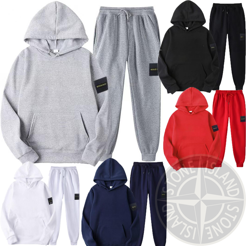 designer stoe sport windproof hoodies Mens Hooded Badge Waterproof Windproof hoodies Full Zip Multi Pocket Outdoor Casual Streetwear Coat