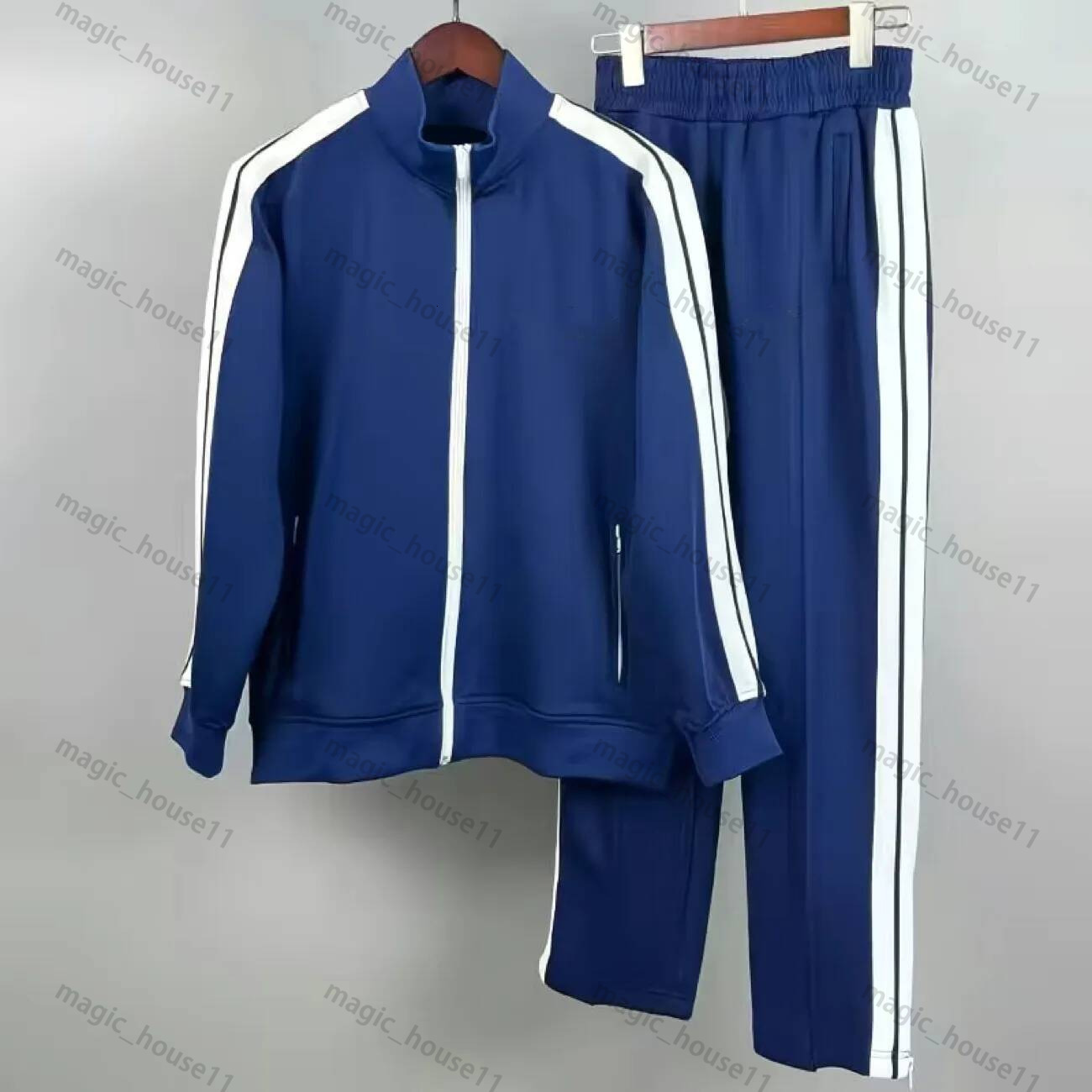 Palmity Angelstrack Set Designer Sports Running Coats Jackets Hoodie Sportswear Joggers Trouser Clothes Men Women Sweatshirts Fashion Brand Palms Su
