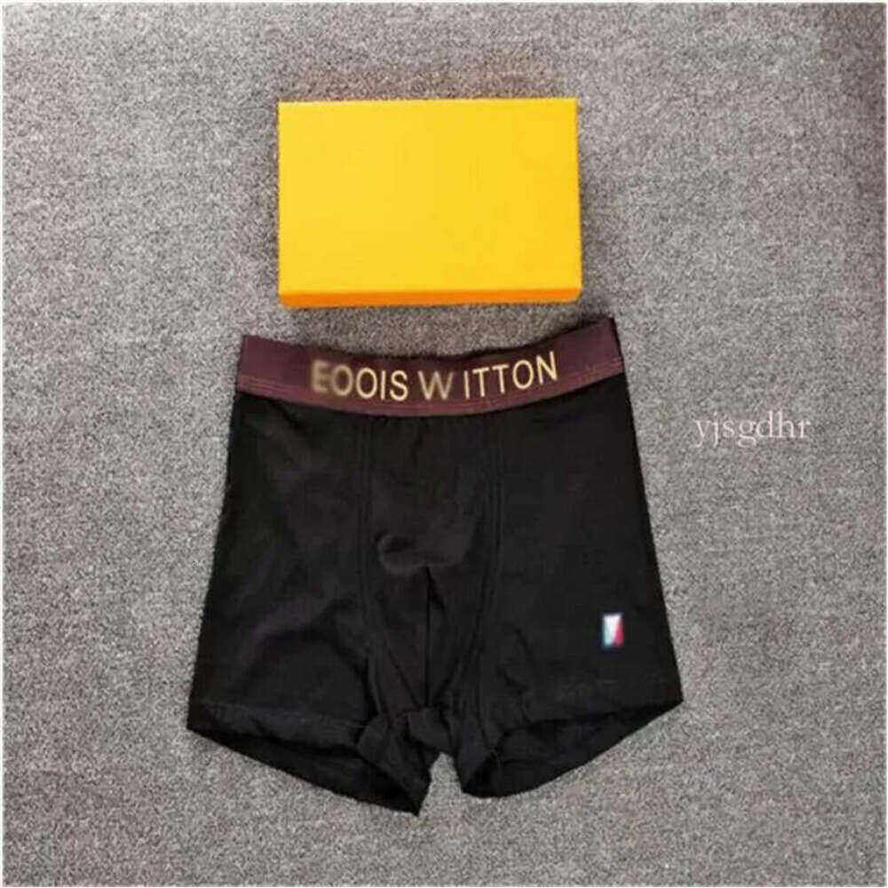 Essential Underwear Designer Shorts Boxers Brands Underpants Sexy Classic Mens Boxer Casual Shorts Underwear Breathable Cotton Underwears With Box g