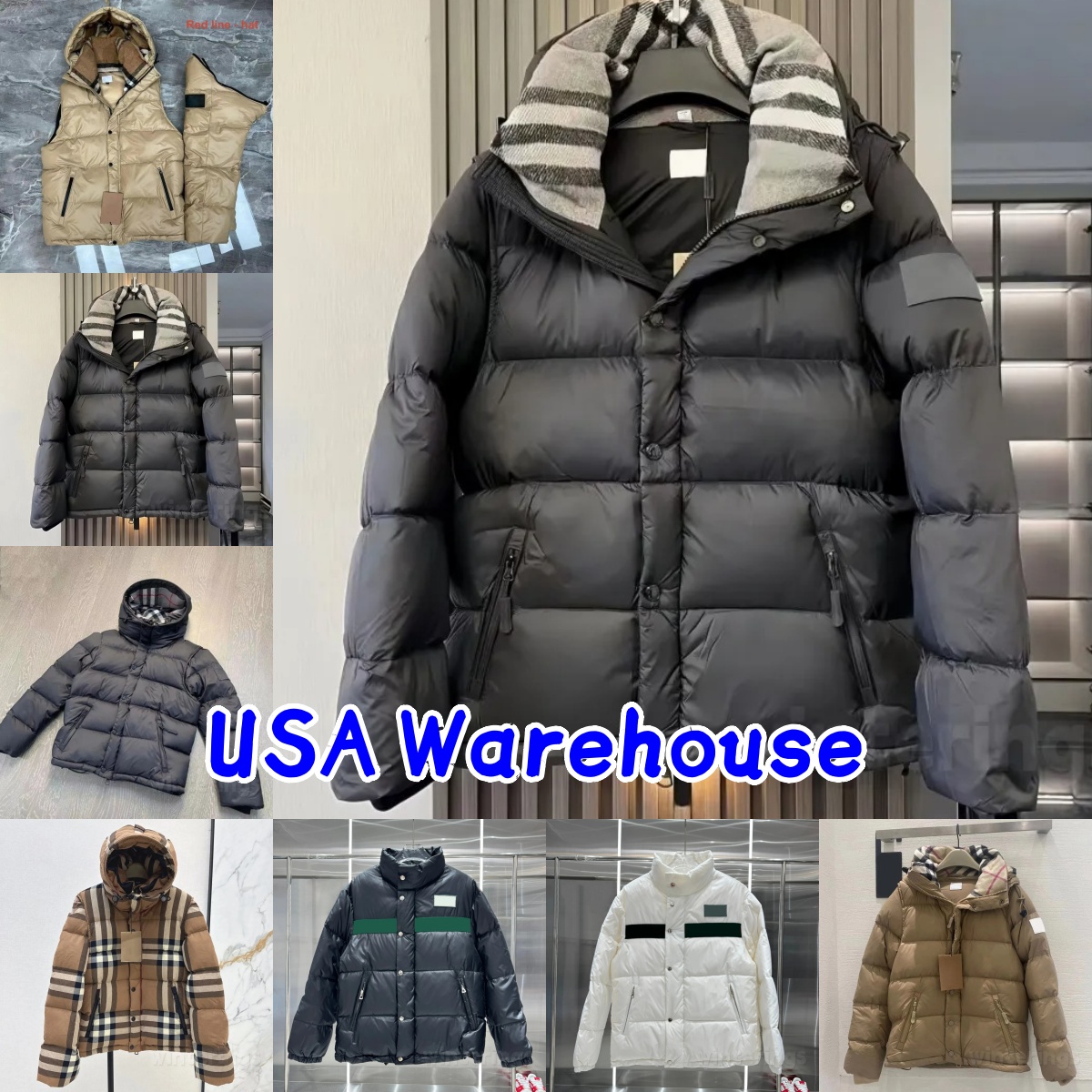 5A Mens Jacket Hooded Coat Designer Men Puffer Jacket Down Parkas Waterproof Tech Veste Winter Jacket Men For Male Women Letter Black Outwears Warm