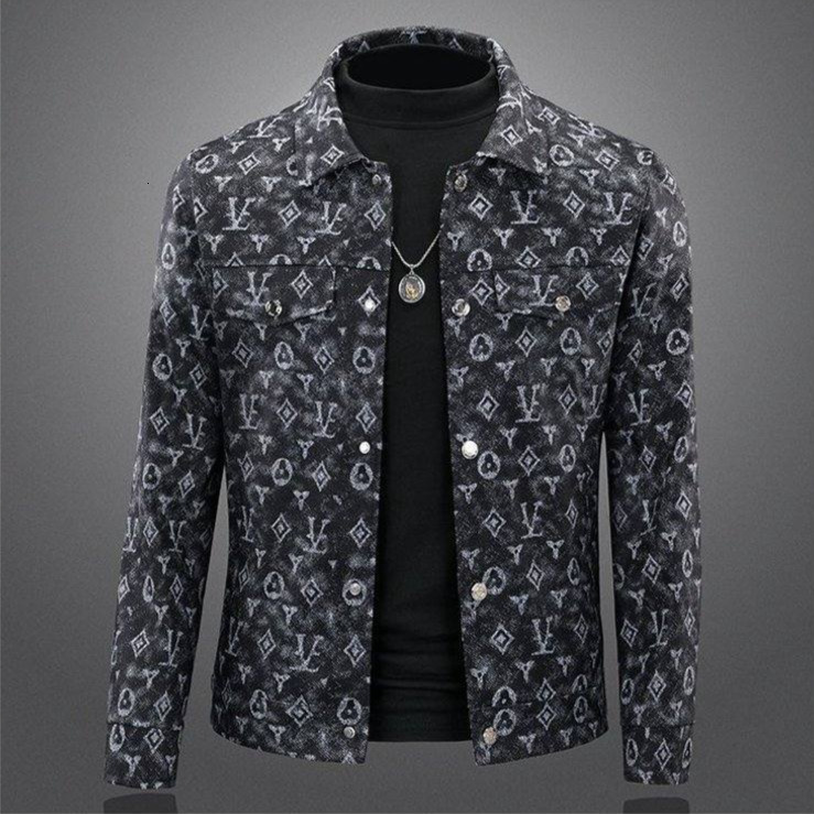 Designer Jacket Men's Luxury Fashion Letter Print Geometric Pattern Loose Long Sleeved Shirt Youth Outdoor Versatile Thin Business Casual Jacke