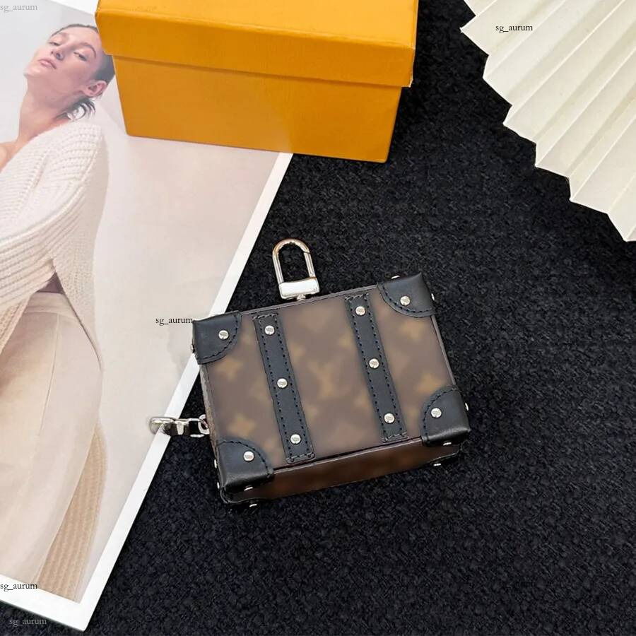 Porte-clés Longes Porte-clés Porte-clés de luxe Porte-chaîne Petit sac de rangement Pendentif Cuir Hommes Femmes Accessoires de mode Clé de voitu