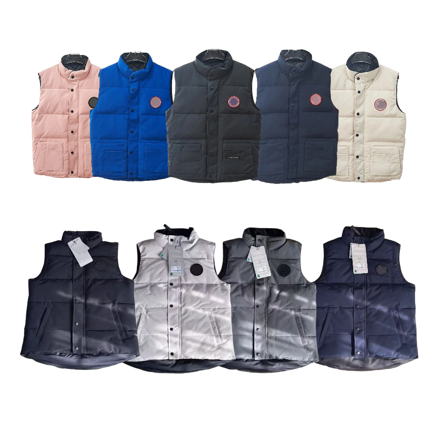 Designer Mens gilet vests jacket body warmer fashion trend couple coat gilet For Skiing Winter Camping Outdoor Hiking Daily Travel High Quality Mult