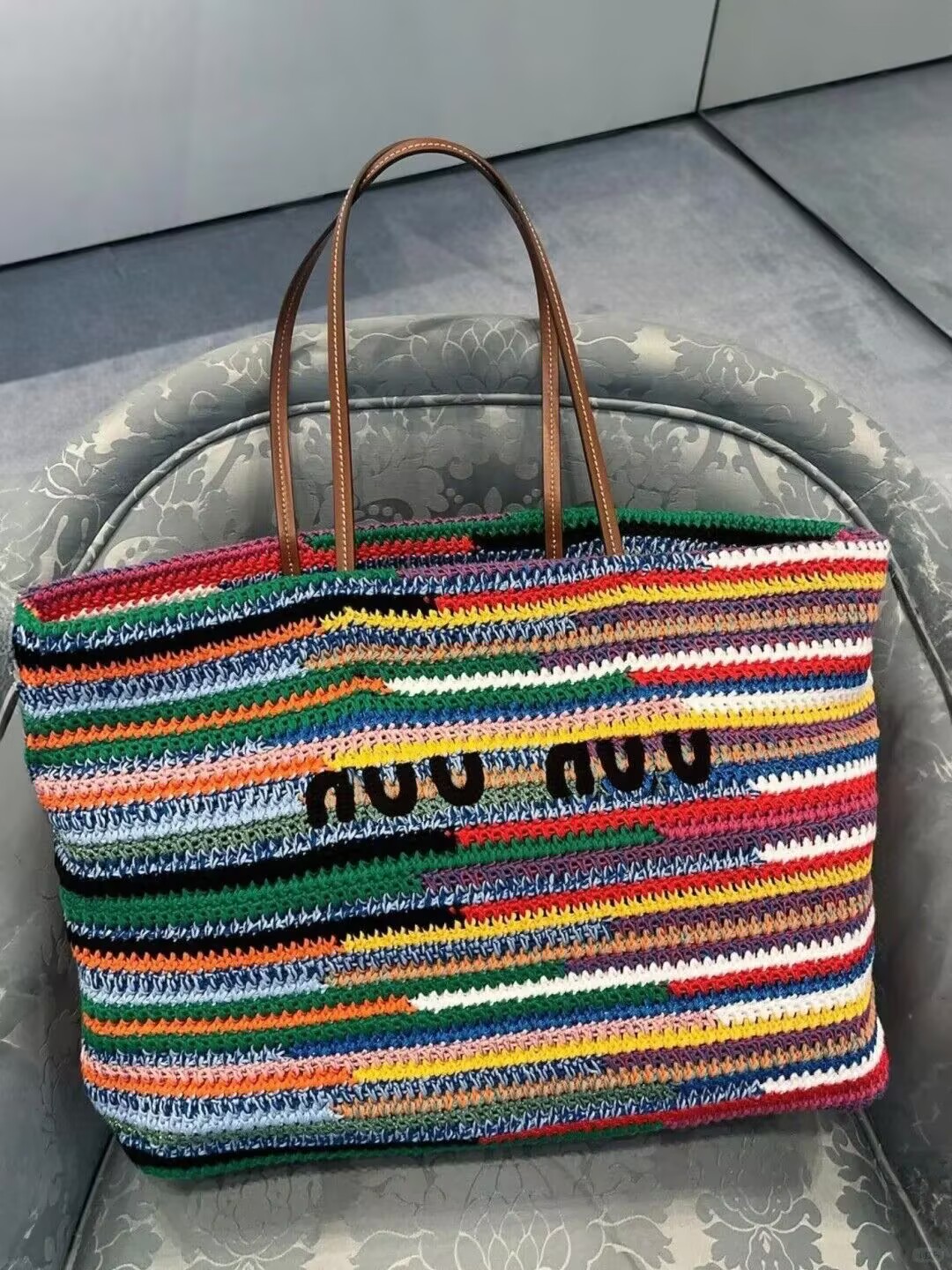 Fashion classic Designer beach bag Large Capacity Crochet Weave tote Summer Eco-Friendly Reusable Beach bag