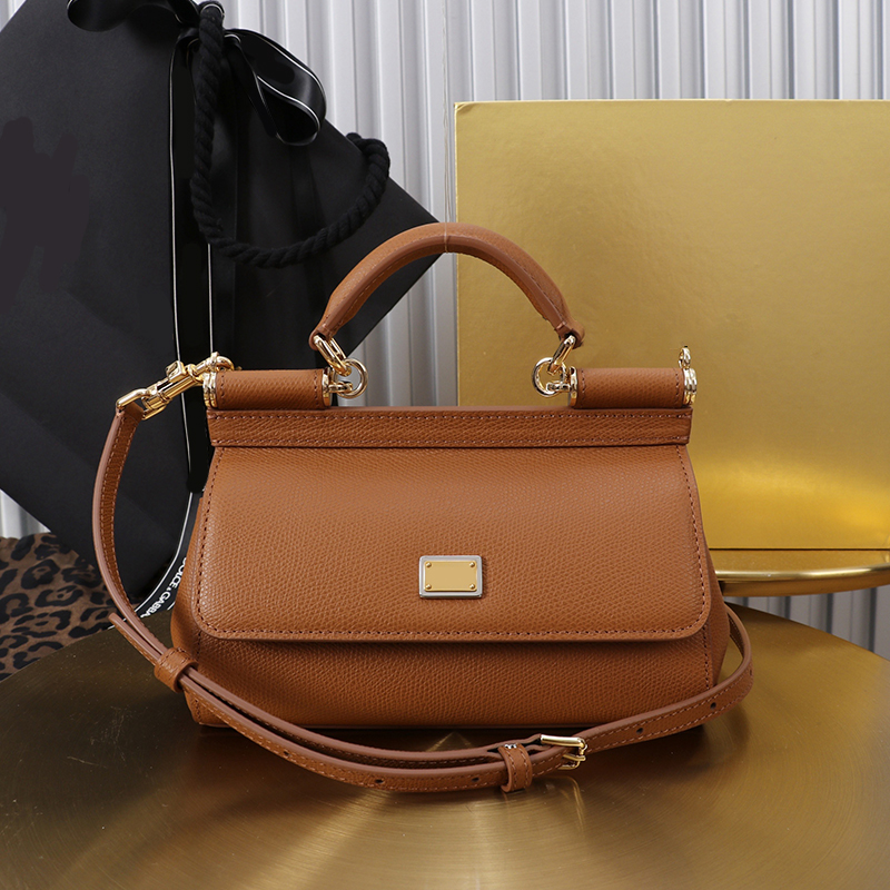 designer purse Sicily bag Women Designer Handbag Top Handle Flap Bag Mirror Quality 12A New buckle hardware design Womens Bag Cross Body Daily commu
