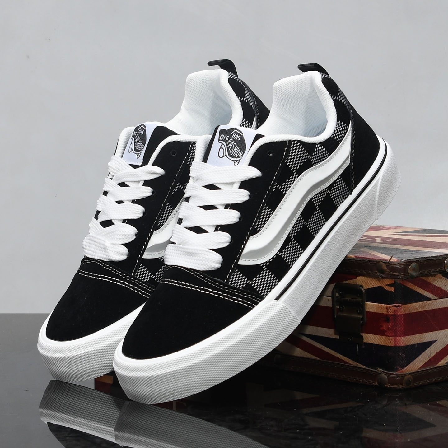 Men's Shoes Spring/Summer New Trendy Versatile Leather Casual Sneakers For Teenagers, Unisex Soft-Soled Sports Trainers
