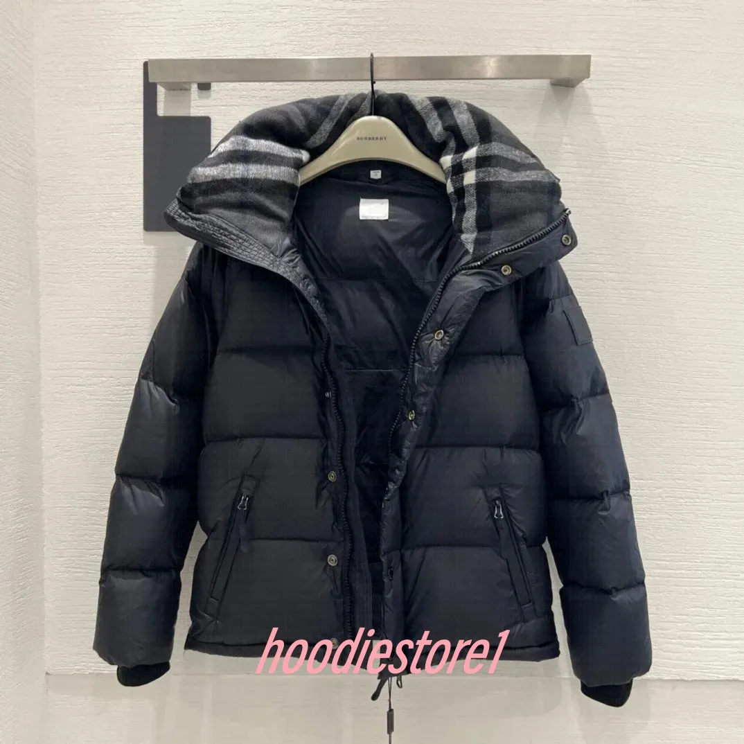 Mens Jacket Hooded Coat Designer Men Puffer Jacket Down Parkas Waterproof Tech Veste Winter Jacket Men For Male Women Letter Black Outwears Warm Coa