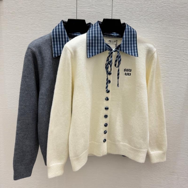 Sweaters women's Designer sweaters for woman luxurious knitted sweaters top Spring and Autumn Style Contrasting Color Printed Cashmere Knitted