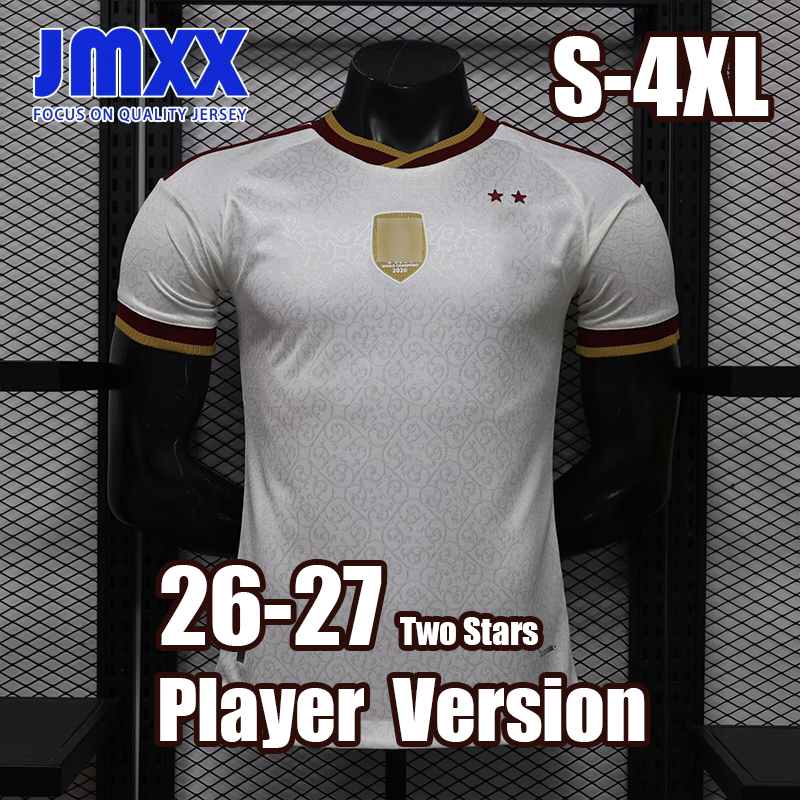 4XL 3XL XXXL JMXX Player Version 26 27 Two Stars Spanish Soccer Jersey Home Away Pre Match Training Styles Mens Jerseys Man Football Shirt 2026 2027