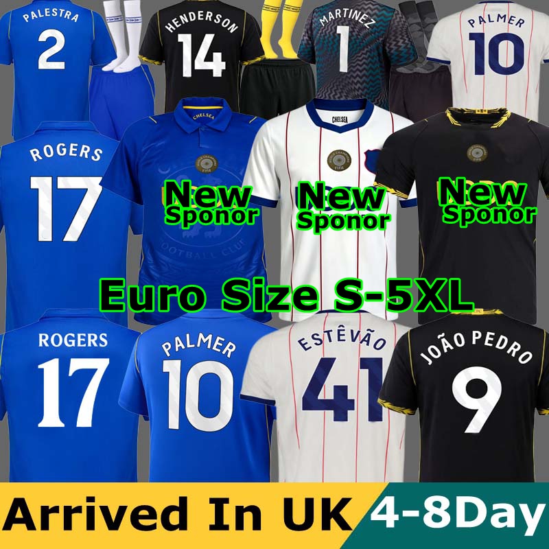 Maillot FOFANA 26 27 ROGERS MARTINEZ Football Cole Palmer Jadon Sancho Fernandez Marc Cucurella Mykhailo Mudryk Caicedo Kit Maillot de football p