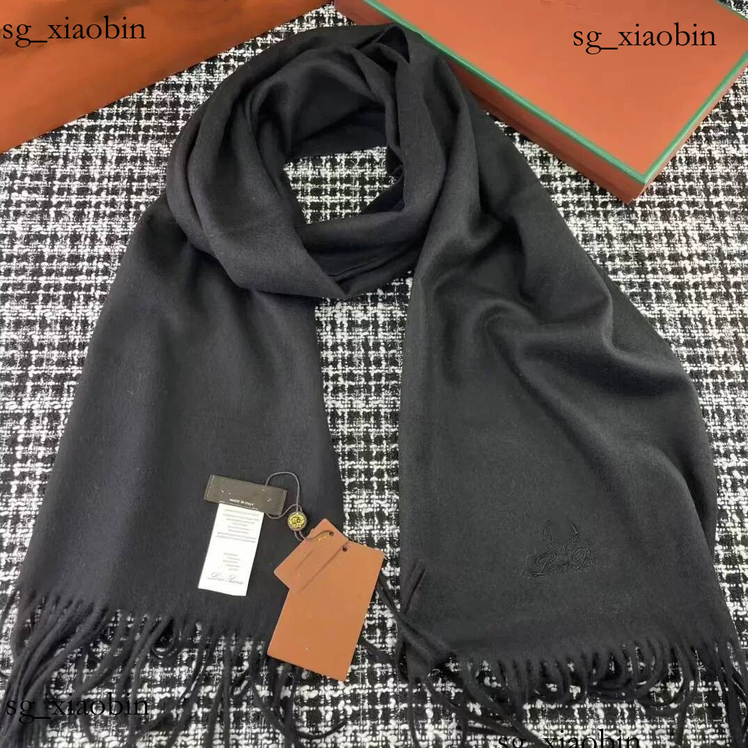 Scarves LsP designer womens and mens scarves Embroidery letter check patterns warm thick versatile neck wraps shawls couples items in winter very